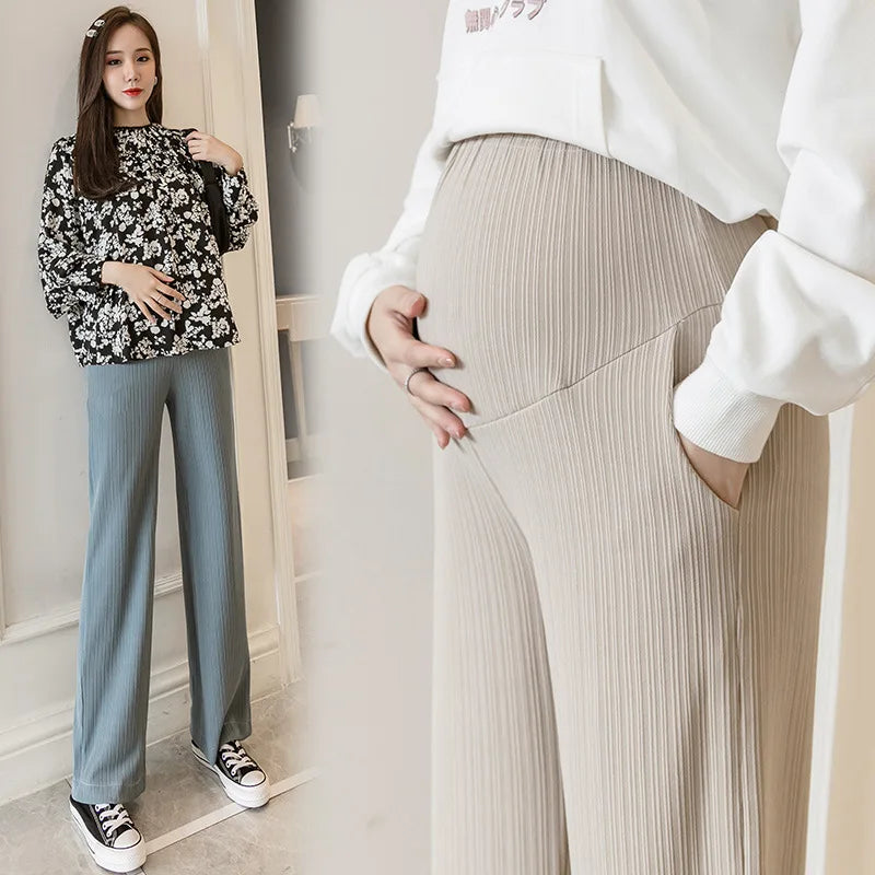 Maternity Clothings Thickened Belly Pants Clothes