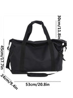 Handheld travel bag, large capacity sports and fitness bag