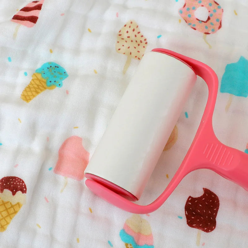 Baby Gauze Bath Towel Pure Cotton Six Layer Absorbent Towel 110cm x110cm Newborn Blanket Children Bath Towel