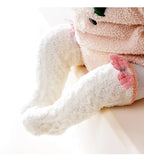 Kids Leg Warmers Baby Stockings Winter Fleece Floor Socks Coral Velvet Socks Leg Warmers Baby Knee Socks Baby Accessories