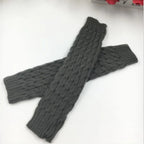 New Women Autumn And Winter Legwarmers Kapron Hemp Flowers Kneepad Leg Warmer Female Girls Pile Heap Socks Sports Safety