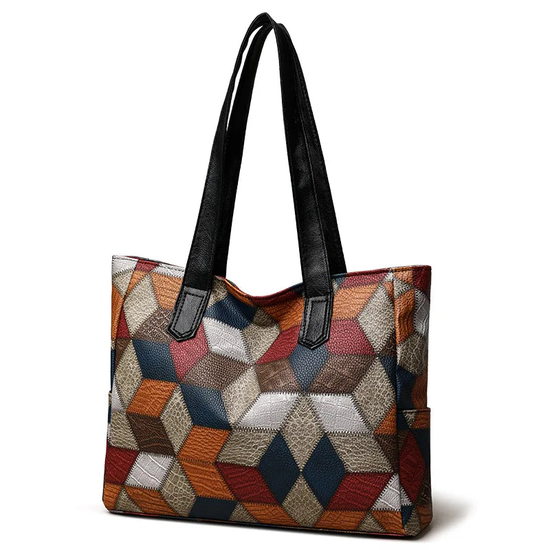 Women's Hand Bag Large Capacity Handbag Inclined Shoulder Bag