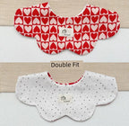 [2] Baby double-sided saliva towel ins K-style New arrival baby cotton bib Easiest for match double-sided saliva pocket bib