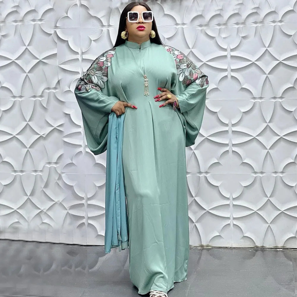 Abayas For Women Dubai Luxury 2025 African Muslim Fashion Dress Caftan Marocain Evening Party Dresses Boubou Robe Djellaba Femme