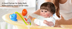 Baby Bath Shower Head Toys for Kids Ages 2-4, Bath Toys for Infants with Elephant Water Pump for Kids 3-5, Kids Bath Toys