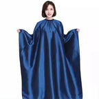 Custom Logo Water Repellent Adjustable Metal Button Hair Salon Work Hair Salon Hair Dressing Capes