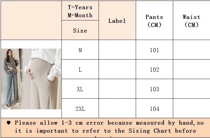 Maternity Clothings Thickened Belly Pants Clothes