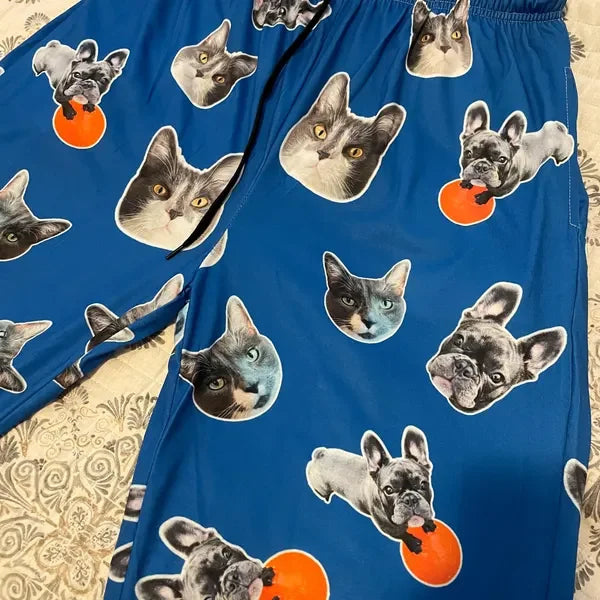Custom Pajama Pants With Face Custom Photo Pajama Pants for Men Women Personalized Unisex Pajamas Pants,Home Wear Set,Gifts for