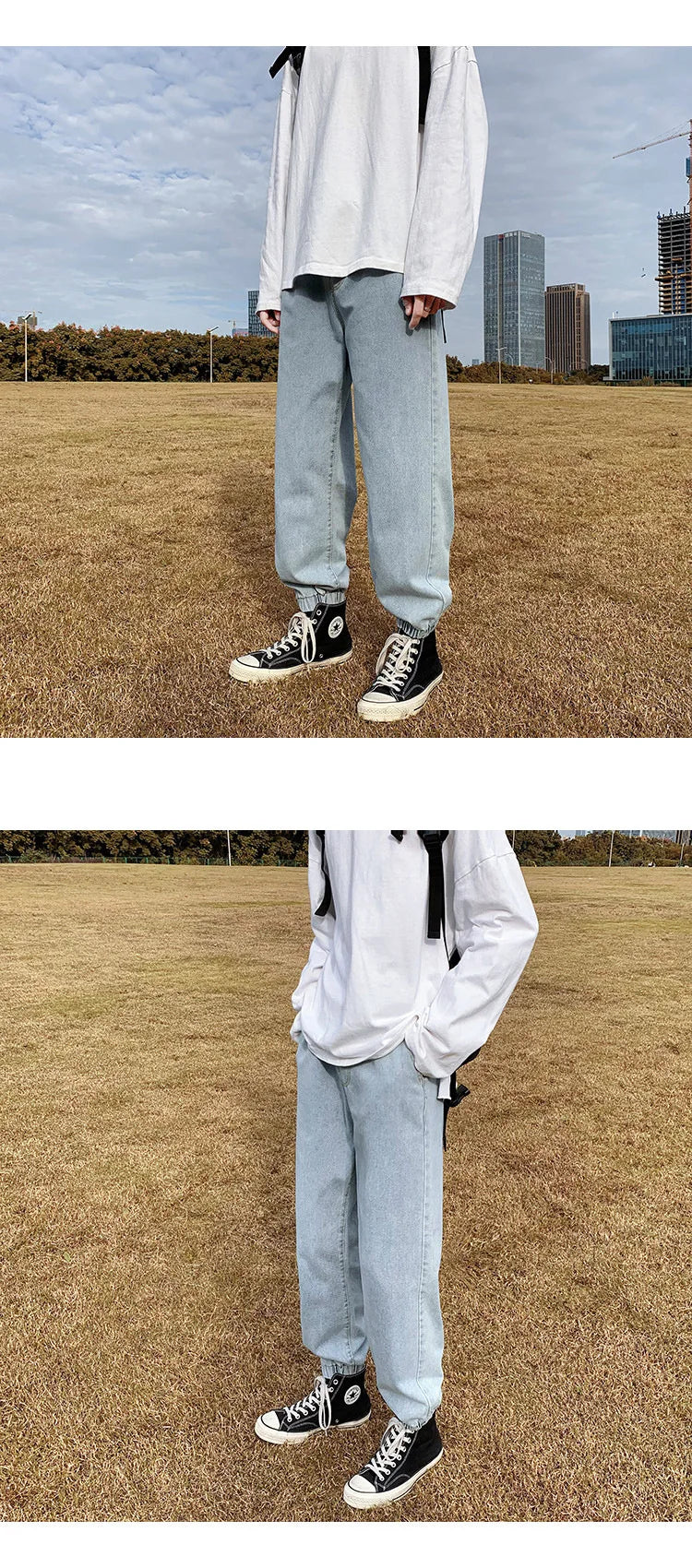 Jeans men Jeans Man Loose Joggers