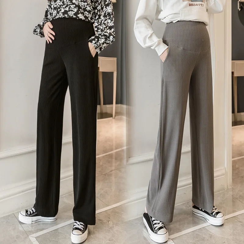 Maternity Clothings Thickened Belly Pants Clothes