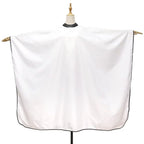 Professional Barber Cape Hair Cutting Cape Waterproof Silicone Collar Transparent Anti Static Salon Cape Eagle Shawl Style