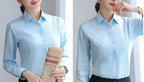 Elegant Women Shirts Woman White Shirt Long Sleeve Blouse