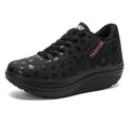 Women's Shoes Outdoor Casual Shoes Autumn Fashion Platform Vulcanized Shoes Flat Sole Walking Shoe Plus Size Lace-up Sneakers
