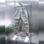 Men's Pants - Solid Color Casual Pants, Sweatpants