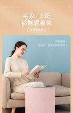 220V Electric Foot Warmer Under Desk Heating Pad for Office Winter Warmth Leg Heating Blanket DAB