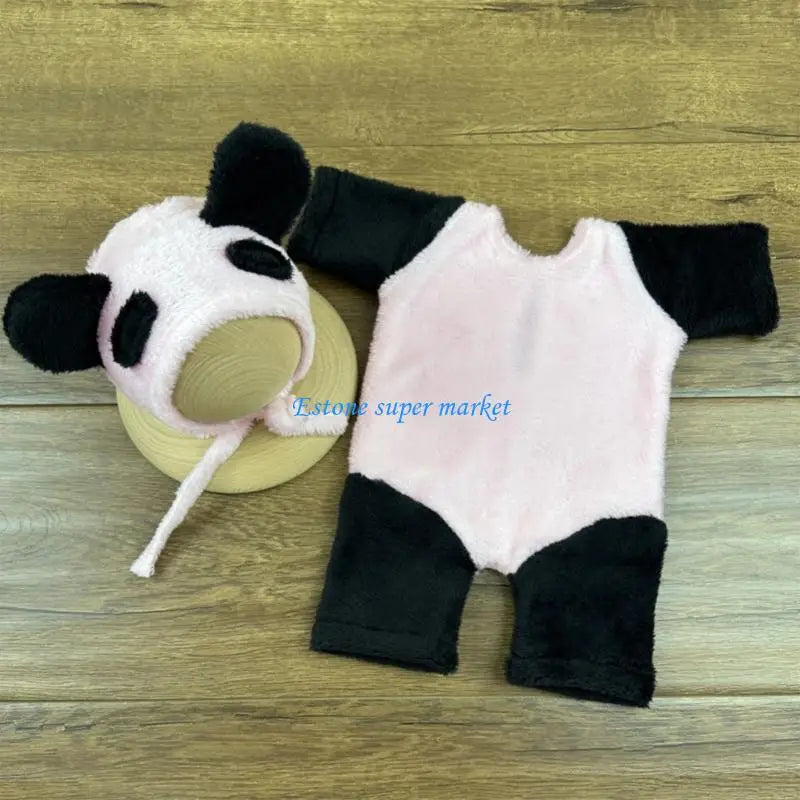 090B Baby Animal Costume For Photoshoots Comfortable Newborns Photography Outfit Gift For Birthdays Celebration