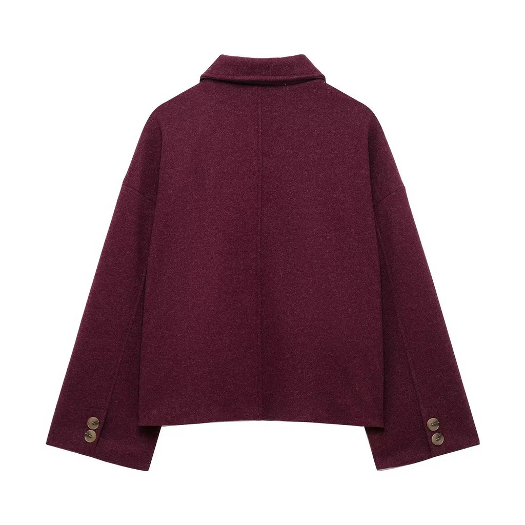 Women's Jackets Coats Autumn 2025 New Chic Loose Long-Sleeved Warm Jackets Fashion Joker Elegant Women's Street Youth Outerwear