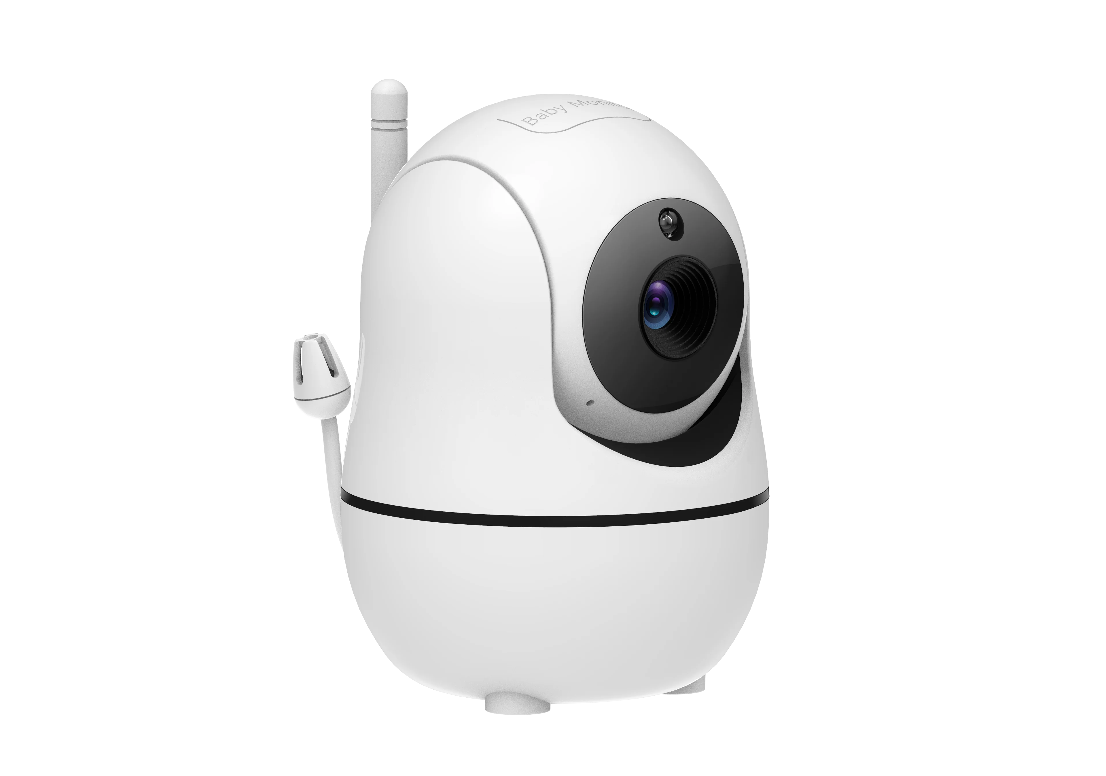 SM70V2 7" 1080P HD Split Screen Video Baby Monitor with two Camera, Hack Proof, Remote Zoom/Pan/Tilt, 4000mAh Battery