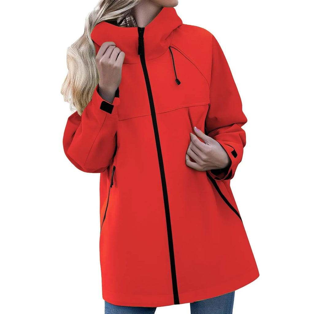 Women'S Jacket New Autumn Thin Coat Casual Windbreaker Female Protection Jacket Basic Zipper Coat Tops Chaquetas De Mujer
