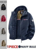 Men's Autumn and Winter Outdoor Hooded Jacket