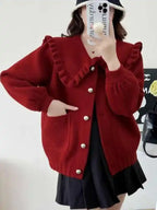 Women Jackets New Long Sleeve Doll Collar Women Jacket Black Elegant Jacket Coat Women Jaqueta Feminina Chaquetas De Mujer Q2180