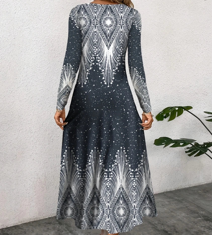 Fashion Elegant Women Dress Loose Casual Dress Women Dress New Temperament