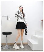 Shoes for Women Autumn Trend New Woman Flats Shoes Chunky Lace-up Soft-sole Casual Sneakers Female Vulcanized Shoe Walking Shoe