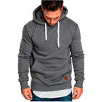 New Sweater Men 2022 Autumn Winter Knitted Men's Sweater Casual Hooded Pullover