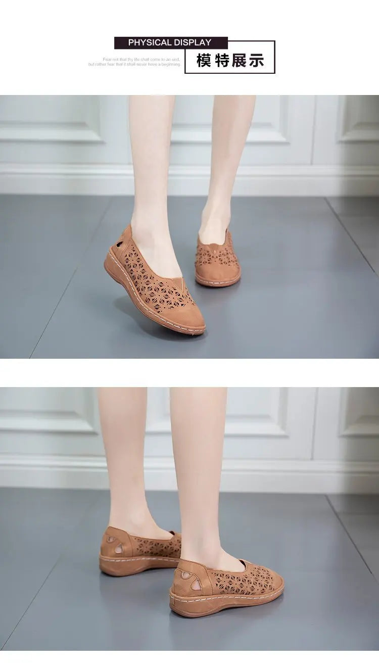2024 Women Sandals Shoe Open Toe Dance Ladies Platform Shoes for Women Lightweight Comfortable Outdoor Walking Sandalias Mujer