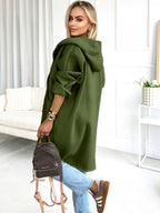 Plus Size - Plus Size - Women'S Plus Size Hooded Coat