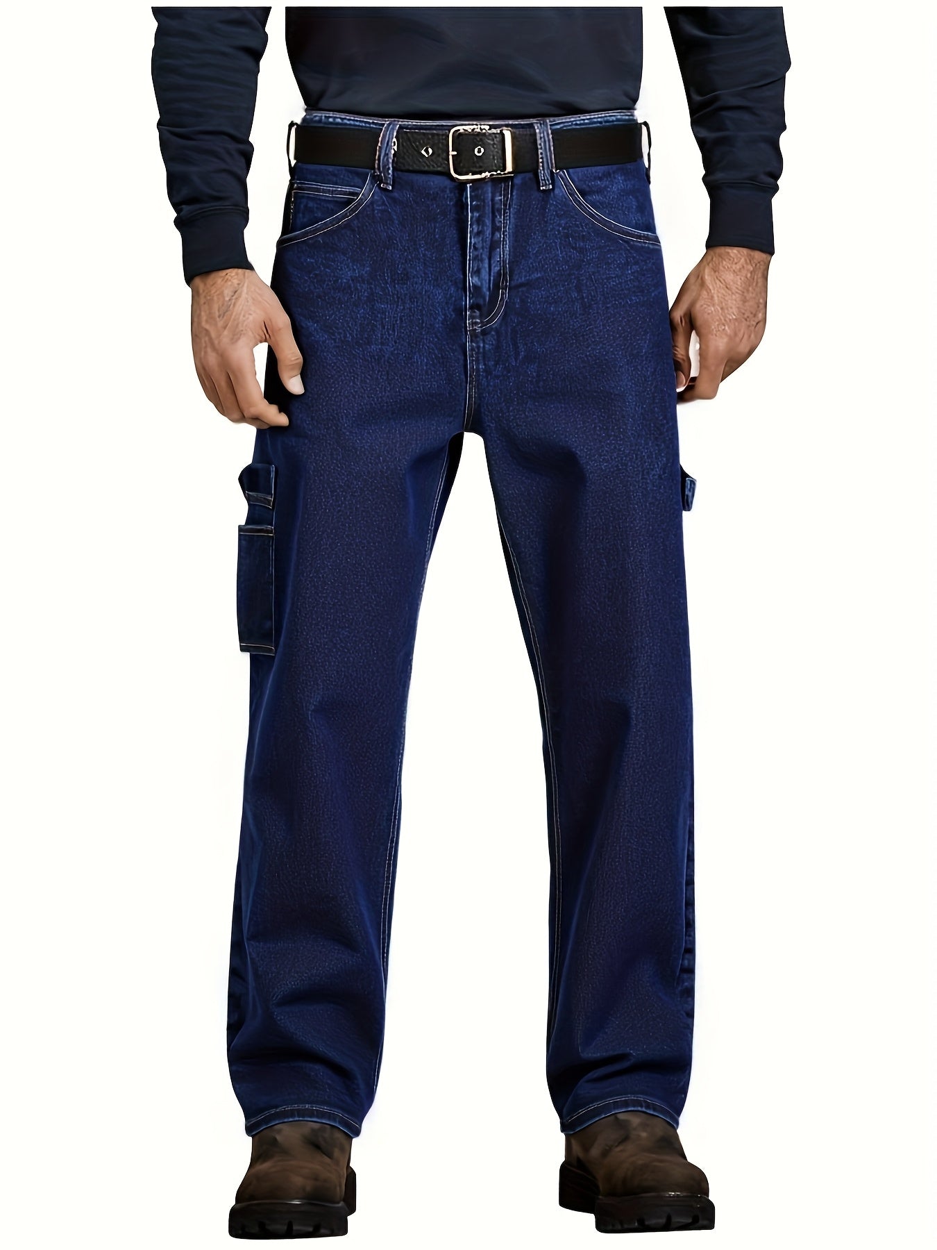 Men's Jeans, Straight Cut Style, Logging Pants