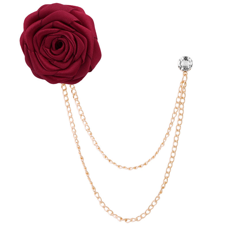 Men's Wedding Ceremony Groom Brooch