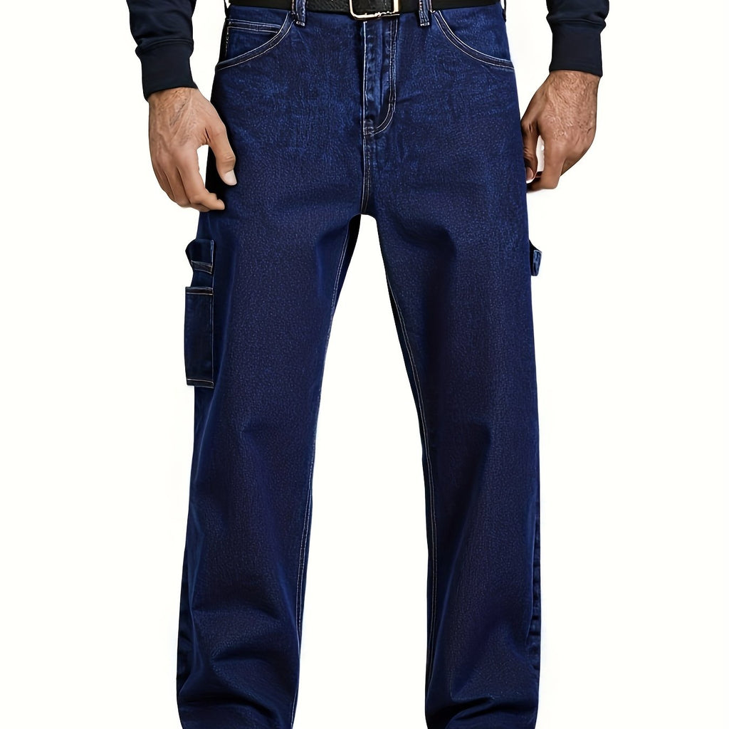 Men's Jeans, Straight Cut Style, Logging Pants