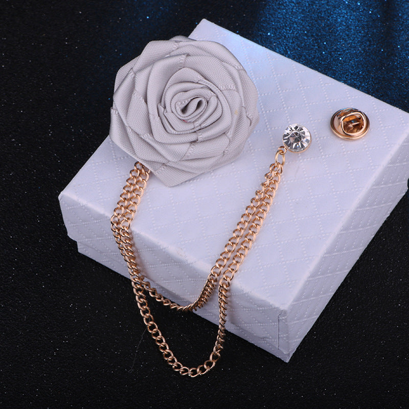 Men's Wedding Ceremony Groom Brooch