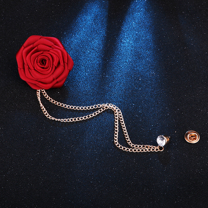 Men's Wedding Ceremony Groom Brooch